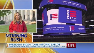 President Biden to be on Ohio ballot