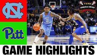 #8 North Carolina vs Pittsburgh Highlights | NCAA Men's Basketball | 2024 College Basketball