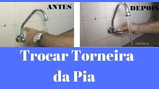 Como Trocar a Torneira da Pia da Cozinha