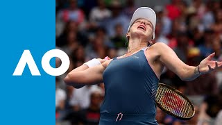 Aliaksandra Sasnovich v Anastasia Pavlyuchenkova match highlights (3R) | Australian Open 2019