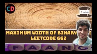 Maximum Width of Binary Tree | Leetcode 847 | BFS | Live coding session 🔥🔥