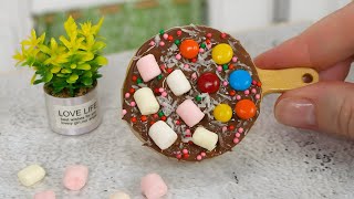 Сладкая Мини Пицца 😋🍫  Простой Рецепт Сладкой Мини Пиццы 🍕 Мини Кухня