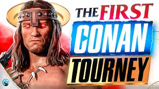 The First CONAN Tournament: Best Combos \u0026 Gameplay so Far! [Mortal Kombat 1]