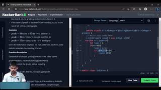 Grading Students || HackerRank || Implementation