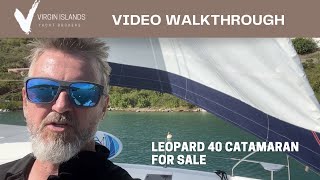 Leopard 40 Owners version 2016 For Sale in the British Virgin Islands - Leopard 40 catamaran