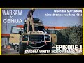 Episode 1 of Sardinia Winter 2022 overland road trip in Land Rover Defender