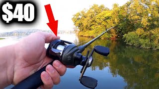 $40 Baitcaster Combo H20 Xpress ANGLER (Fall Topwater Bass Fishing)