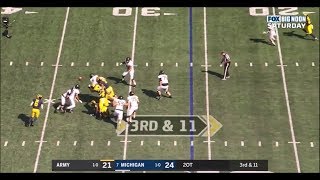 2019: Michigan 24 Army West Point 21