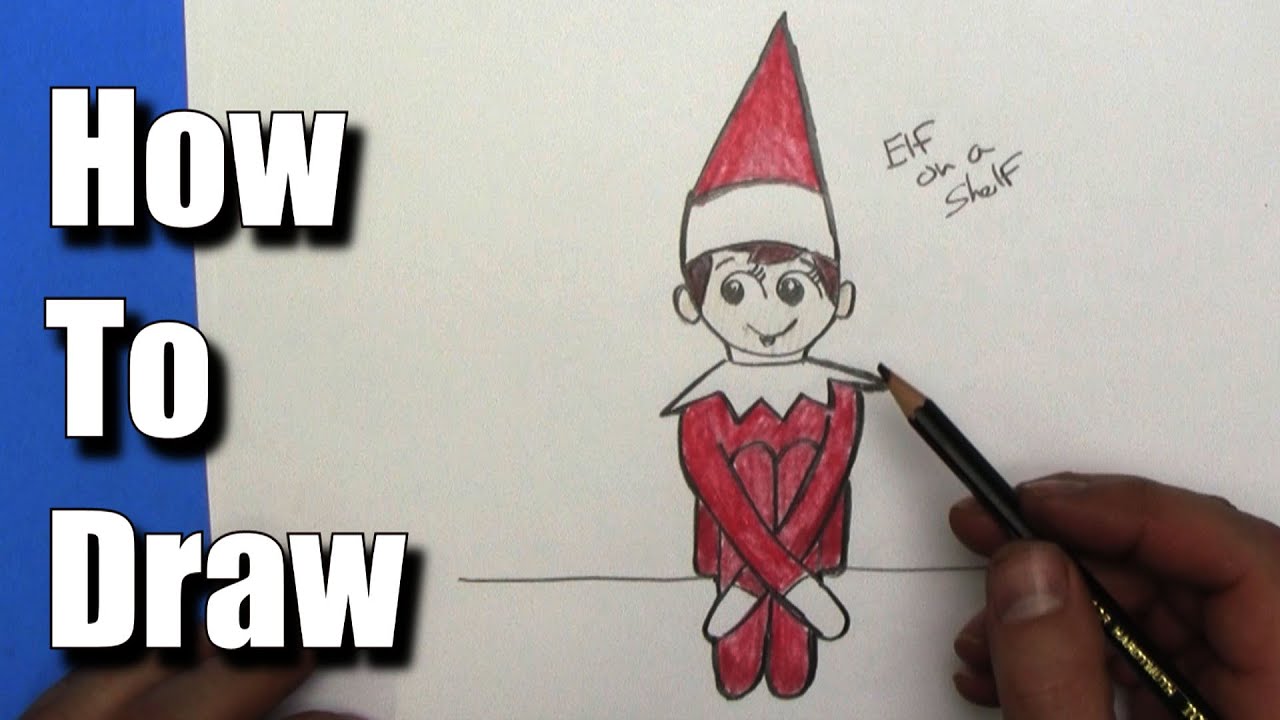 How To Draw A Elf On The Shelf Girl At Greg Booth Blog