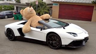 I PUT A HUGE BEAR IN THE LAMBO AND DROVE AROUND