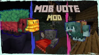1.20 Minecraft Mob Vote [Fabric/Forge] mod | Sniffer Rascal Tuff Golem