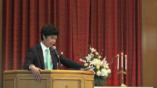 Alex Hu ’19, Chapel 10.16.18