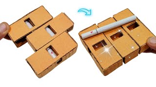 How To Make a Magic Box With Cardboard | Cardboard Magic Tricks at Home