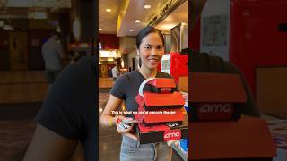 What we ate at a movie theater in the US
