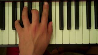 How To Play a G Augmented Triad on Piano (Left Hand)