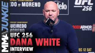 Dana White coy on Anthony Johnson's move to Bellator | UFC 256 full interview
