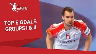 Main Round Top 5 Goals | Men's EHF EURO 2018