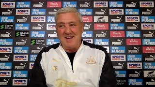 Watford v Newcastle - Steve Bruce FULL Post Match Press Conference - Premier League