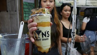 Delicious Fresh Fruit Shake | Philippines Street Food