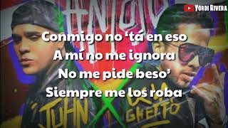 ANTOJO (LETRA) Juhn ft. De La Ghetto