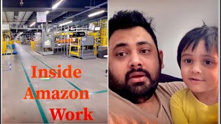 Amazon first day training | Amazon job me kiya karna hota hai | daily vlog #usa #hindivlogs #amazon
