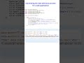Automating the date selection process for a web application