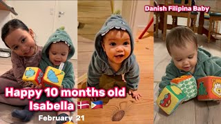 Watch this little adventure in action | 10 months old Danish Filipina Baby🇩🇰🇵🇭