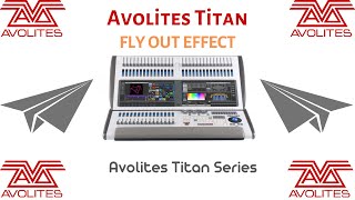 Avolites Fly Out Effect - Avolites Key Frame Shape #avolitestitan #avolites #lightingprogrammer