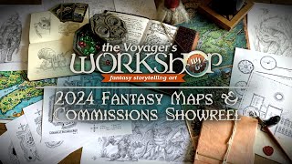 2024 Fantasy Maps \u0026 Commissions Showreel