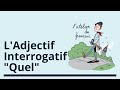 L'adjectif interrogatif 