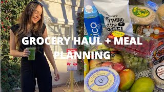 HOW I grocery shop + meal plan (TRADER JOES & WHOLE FOODS HAULS)