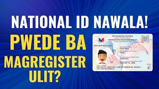 NATIONAL ID PWEDE BA KUMUHA ULIT #nationalidregistration #nationalid #philsys