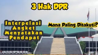 Mengenal 3 Hak DPR: Interpelasi, Angket, dan Menyatakan Pendapat