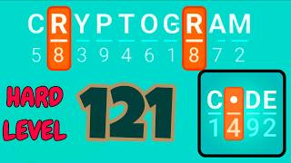 CRYPTOGRAM 121