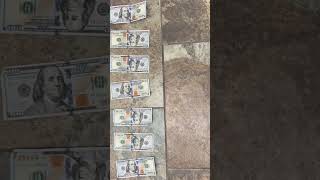 Counting $700 dollars video 1