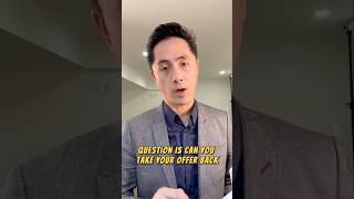 QOTD: Can you take an offer back after submitting it? Watch this!