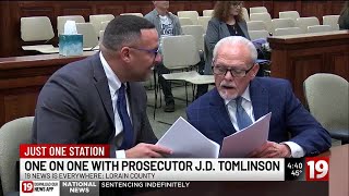 Outgoing Lorain Co. Prosecutor J.D. Tomlinson breaks silence for first time since election