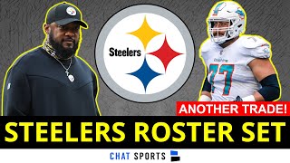 Steelers News Alert🚨: Pittsburgh Trades For OL Jesse Davis, Cuts 5 Players To Set 53-Man Roster