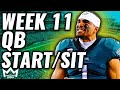 Quarterbacks You MUST START and SIT in Week 11 (Every Matchup) | 2024 Fantasy Football