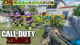 PLANTS vs ZOMBIES in Call of Duty Zombies...