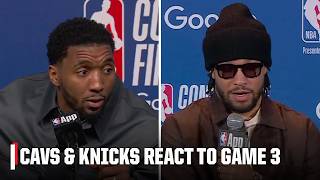 Hear from from Donovan Mitchell, James Harden, Jalen Brunson & more after Knicks' Game 3 win | SC
