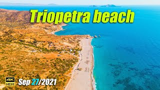 Triopetra beach Crete, Everything you need to see, even the food and how to get there