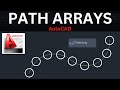 Creating Path Arrays (Basic Tutorial) - AutoCAD