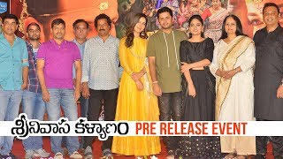 Srinivasa Kalyanam Movie Pre Release Event | Nithin | Raashi Khanna | TFPC