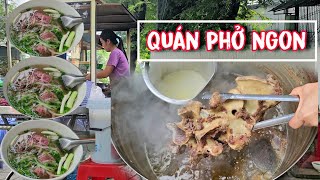 Bất ngờ trước quán phở dùng thịt bò tươi mới ra lò mềm tan trong miệng