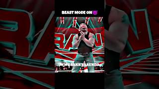 Brock Lesnar Beast Mode On 😈| #shorts #viral