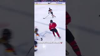 Throwback To Macklin Celebrini Scoring For Team Canada On A Wicked Shot