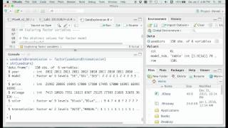 Data Mining with R Tutorial 3: Data Exploration and Descriptive Statistics