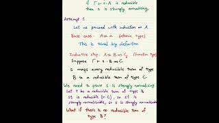 Lecture 13 - Strong Normalisation
