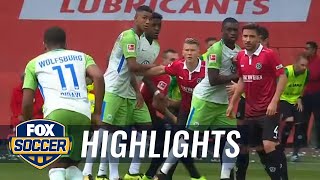 VfL Wolfsburg vs. Hannover 96 | 2017-18 Bundesliga Highlights